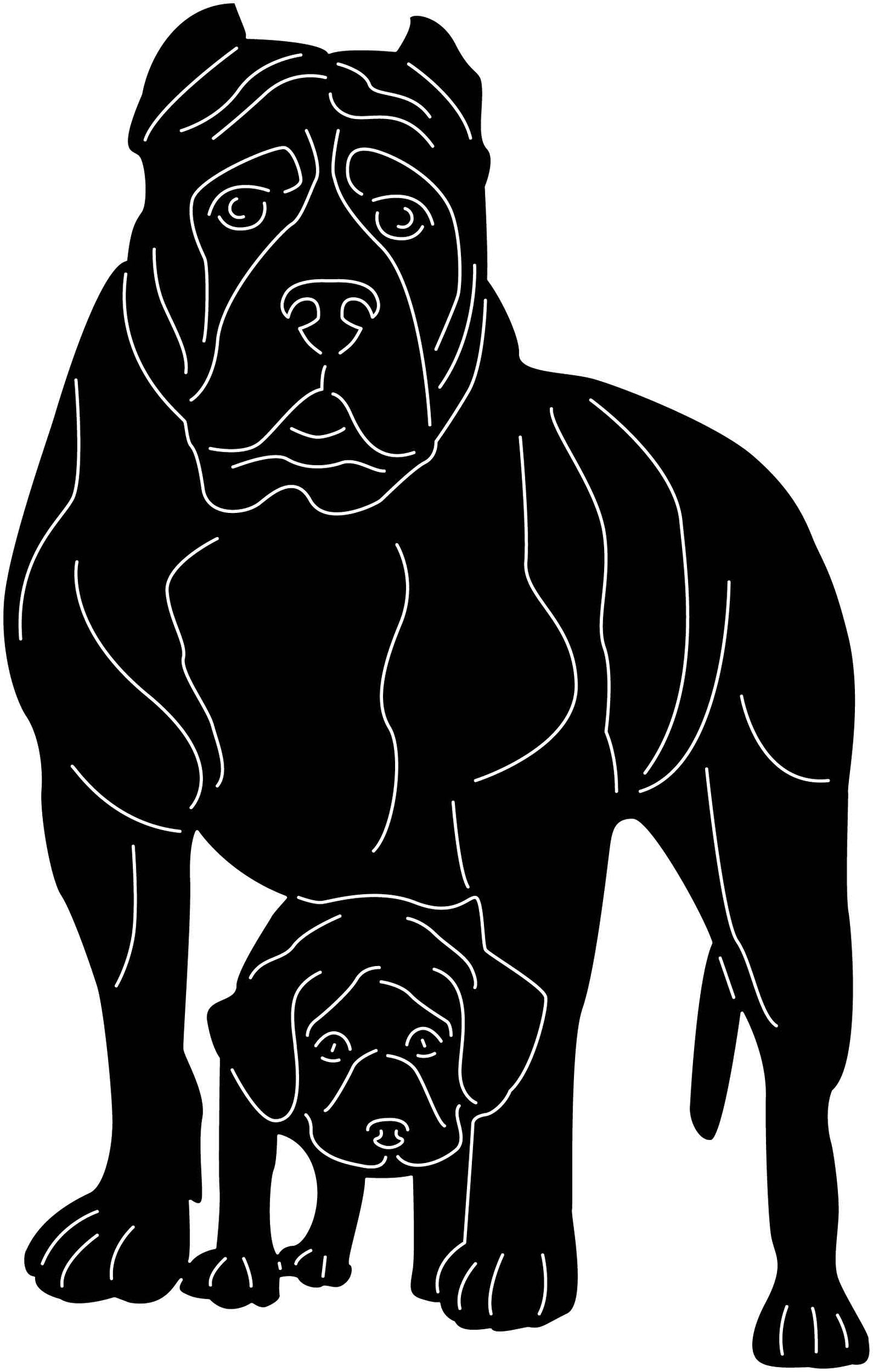 Dog & puppies designs